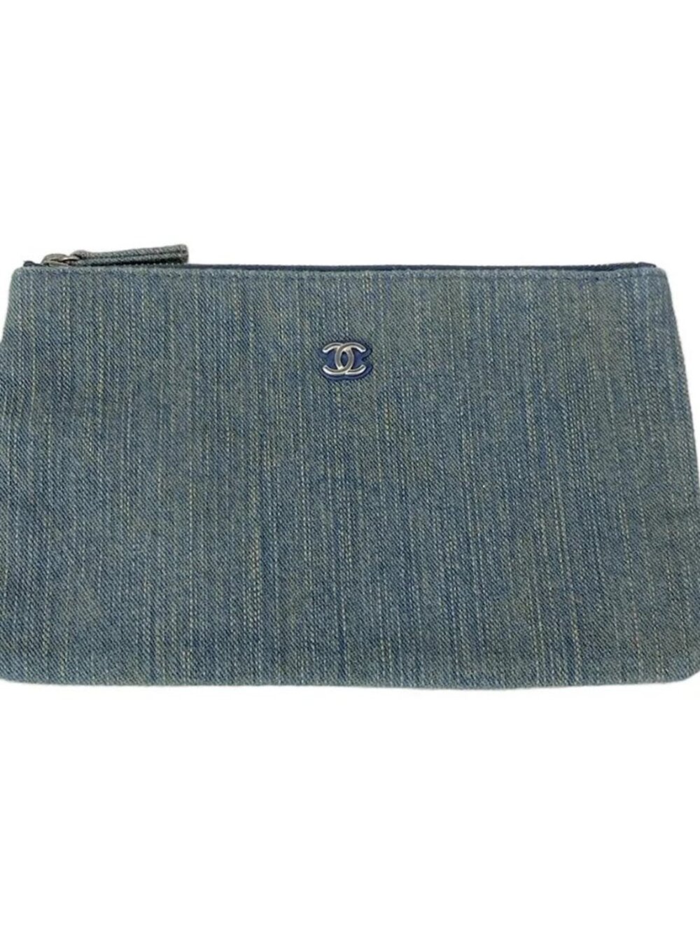 CHANEL Deauville Line A66941 Light Blue Denim Tote Bag - Picture 9 of 16